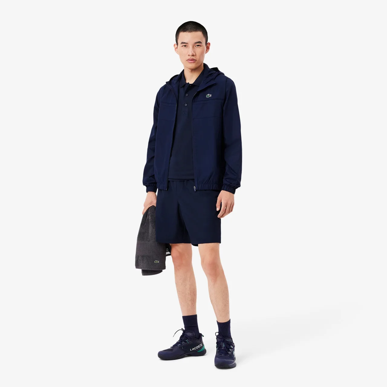 Lacoste Ultra Dry Polo Navy Blue