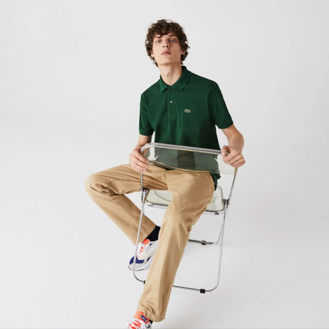 Lacoste Slim Fit Polo Green