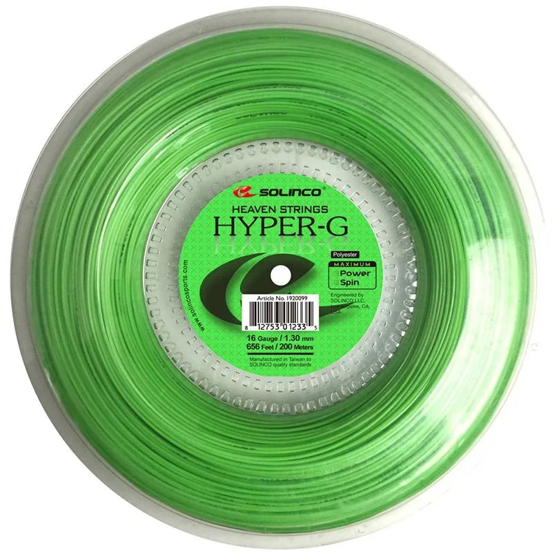 solinco hyper g 200m groen