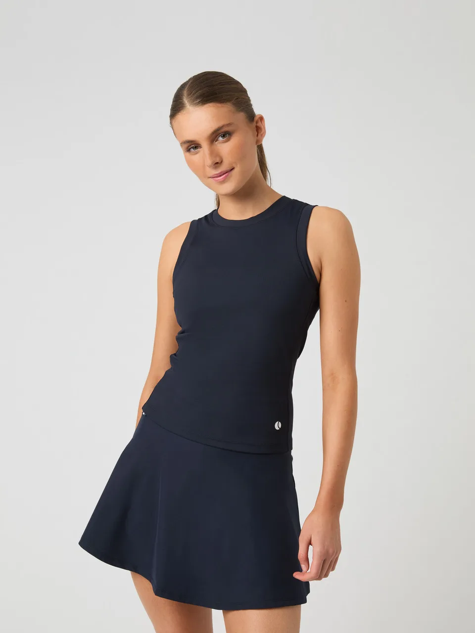 Bjorn Borg Ace Pocket Ribbed Tank Top Navy