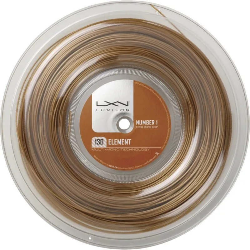 luxilon element 1.3 200m bronze