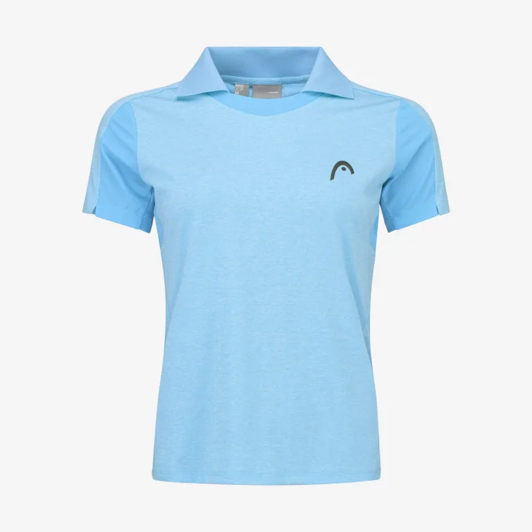 Padel Tech Polo Women Electric Blue