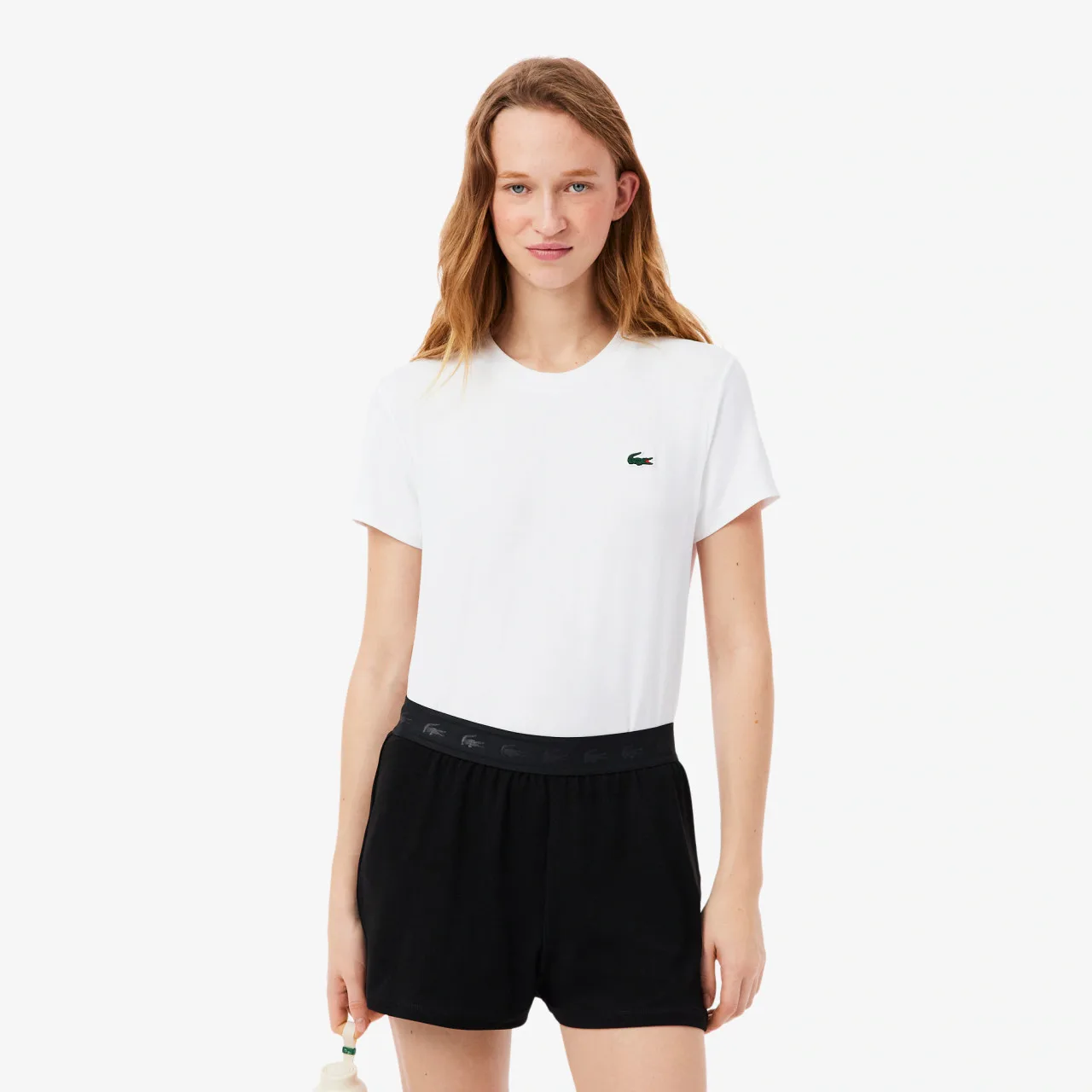 Lacoste Womens Tee White