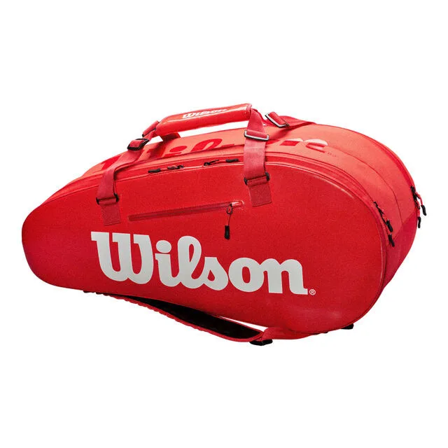 wilson super tour 2 comp bag rood
