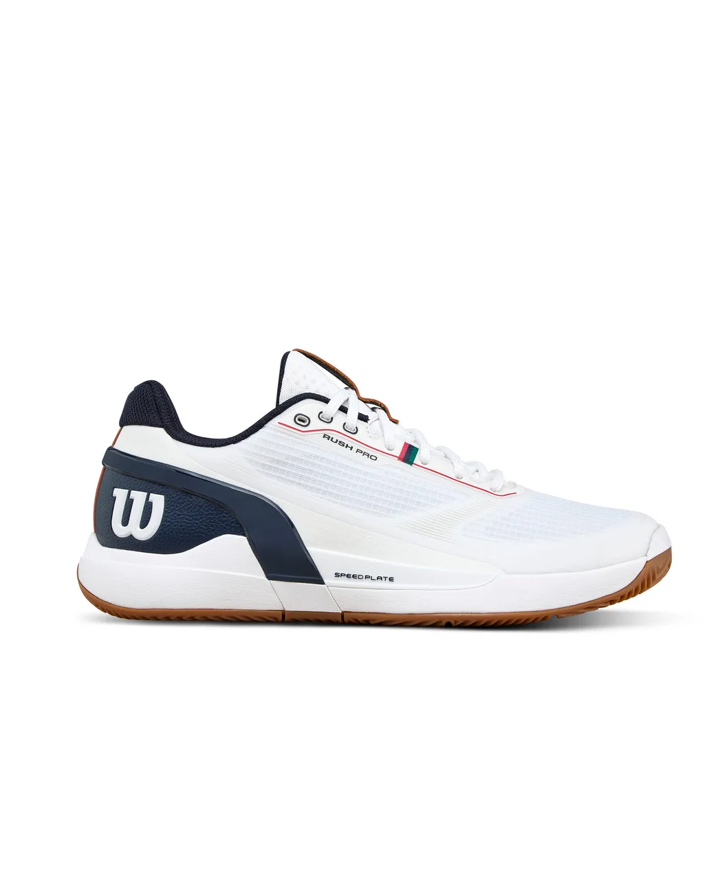 Wilson Rush Pro 5 Clay White Navy Men