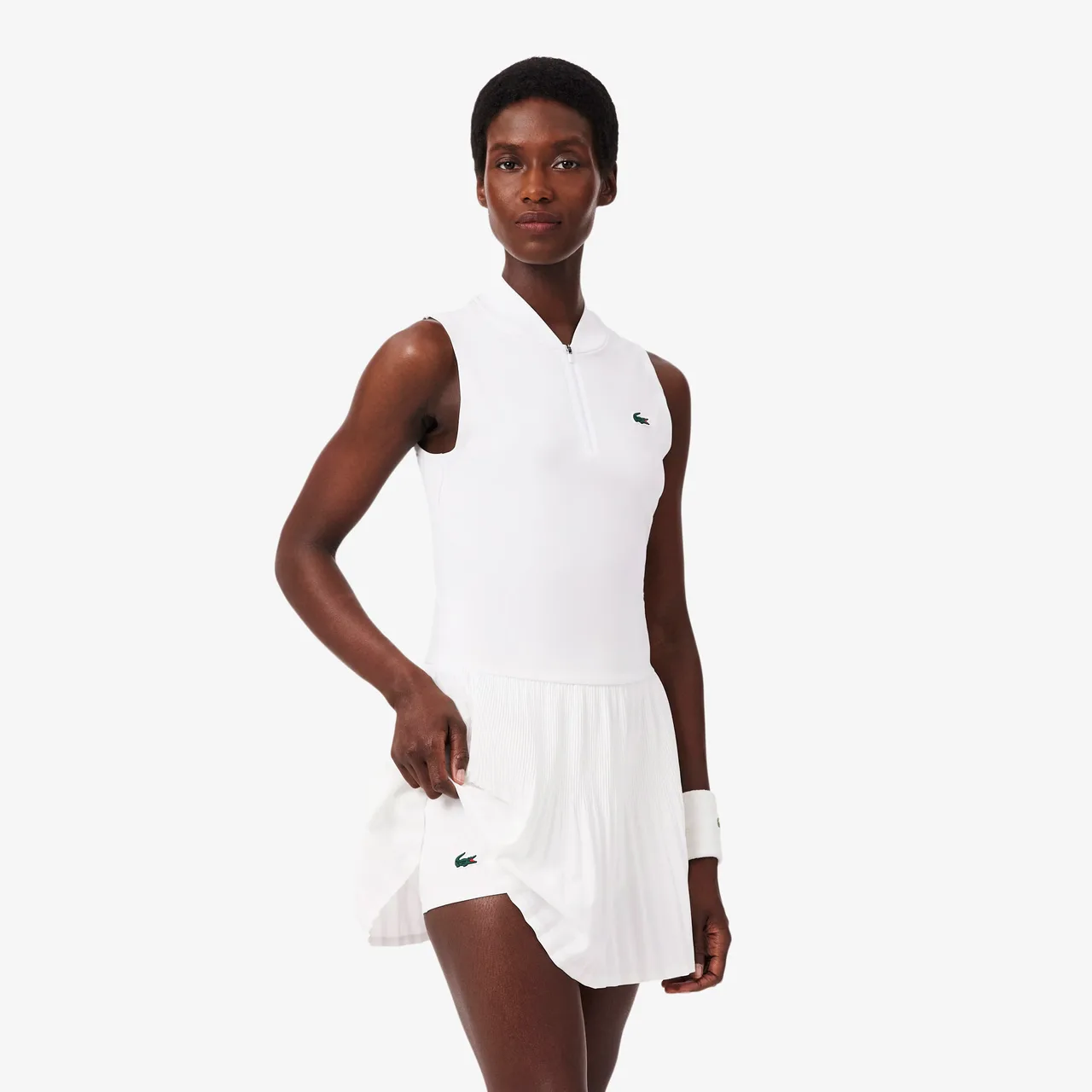 Lacoste Ultra Dry Strech Dress + Broekje White