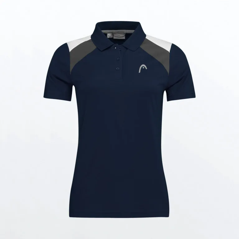Head Club 22 Polo Dark Blue Women
