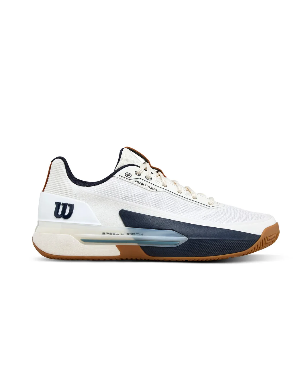 Wilson Rush Tour 5 Clay White Navy Men